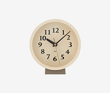 Wood clock minimalist